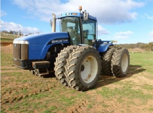 New Holland TJ275, TJ325, TJ375, TJ375HD, TJ450 Tractor.