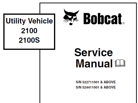 Bobcat 2100, 2100S Utility Vehicle