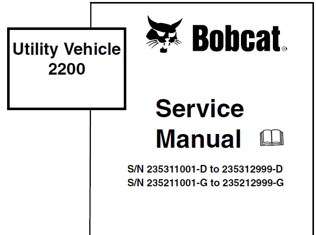 Bobcat 2200 Utility Vehicle