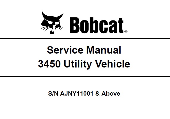 Bobcat 3450 Utility Vehicle