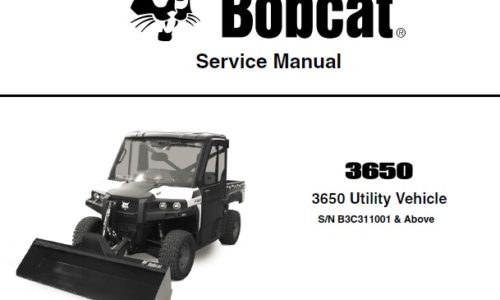 Bobcat 3650 Utility Vehicle