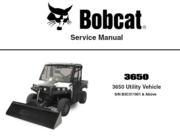 Bobcat 3650 Utility Vehicle