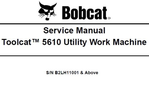 Bobcat 5610 Toolcat Utility Work Machine