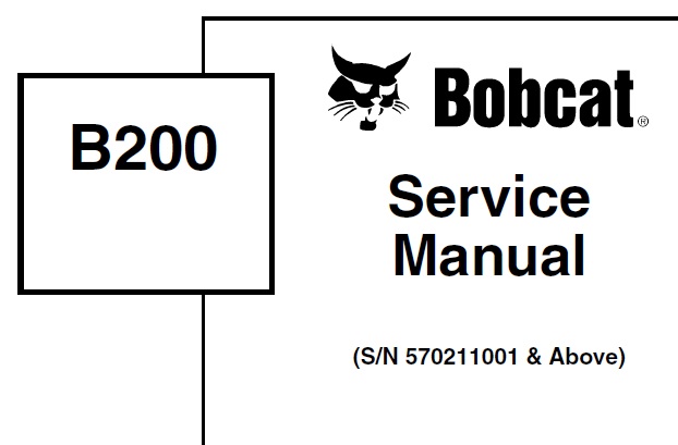 Bobcat B200 Backhoe Loader