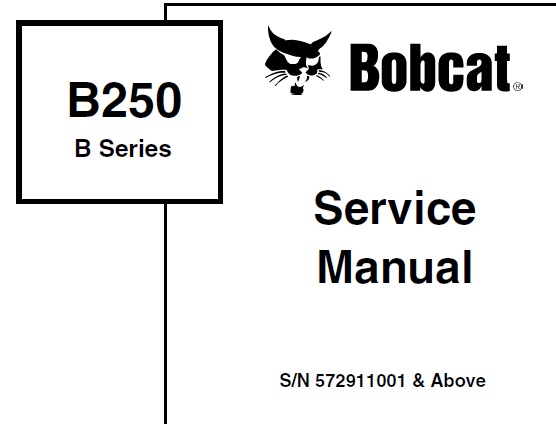 Bobcat B250 B Series Backhoe