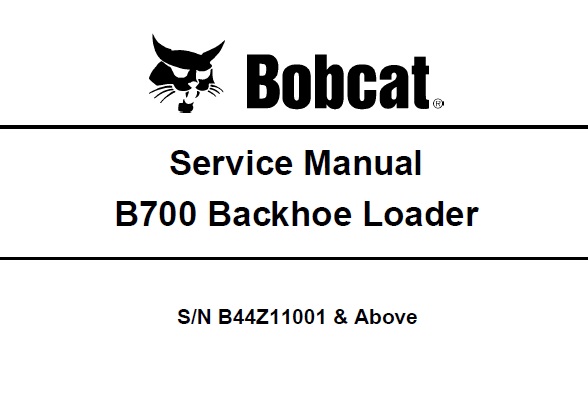 Bobcat B700 Backhoe Loader