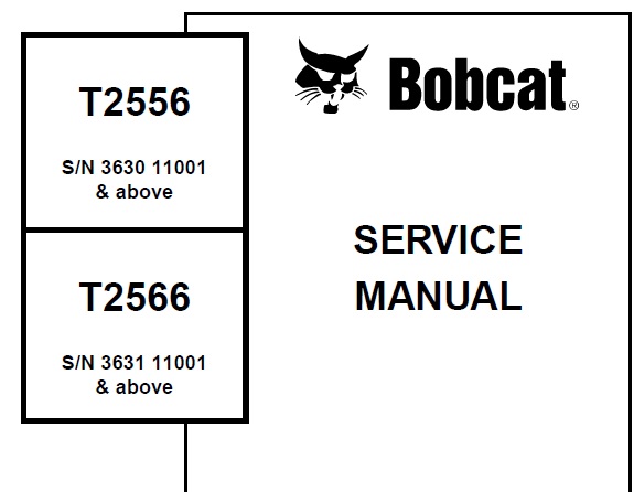 Bobcat T2556, T2566 Telescopic Handler