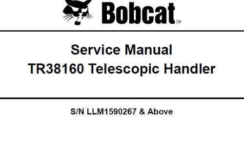 Bobcat TR38160 Telescopic Handler