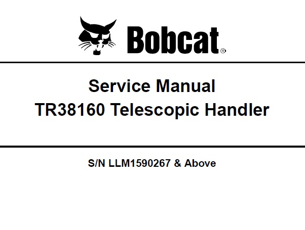 Bobcat TR38160 Telescopic Handler