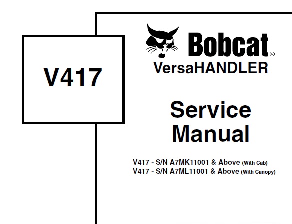 Bobcat V417 VersaHANDLER