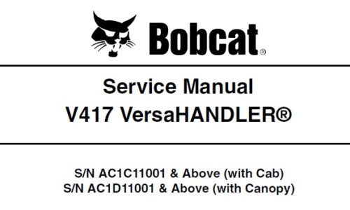 Bobcat V417 VersaHANDLER