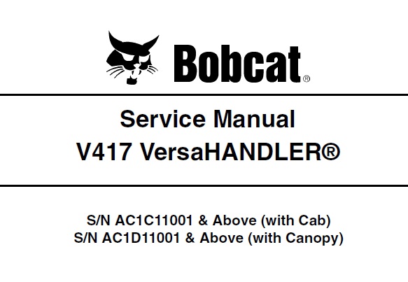 Bobcat V417 VersaHANDLER