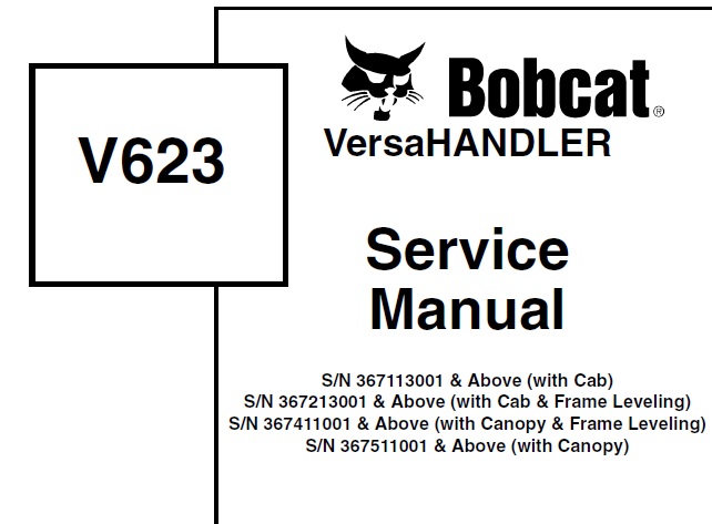 Bobcat V623 VersaHANDLER