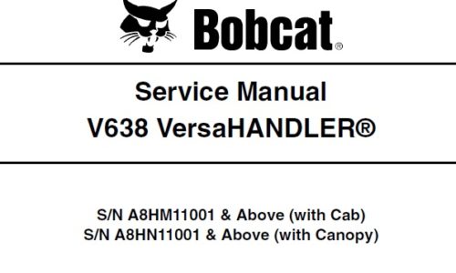 Bobcat V638 VersaHANDLER