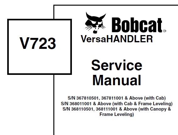 Bobcat V723 VersaHANDLER