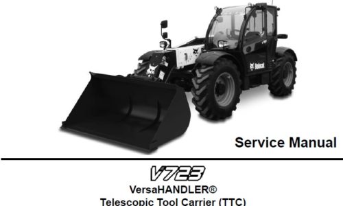 Bobcat V723 VersaHANDLER Telescopic Tool Carrier (TTC)