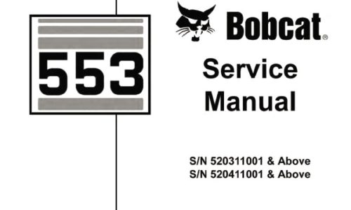 Bobcat 553 Loader