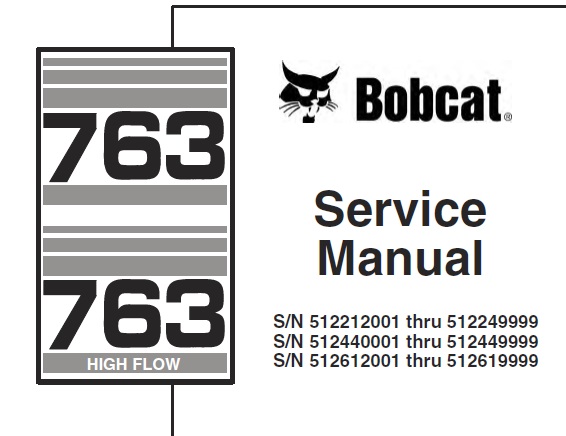 Bobcat 763, 763 High Flow Loader