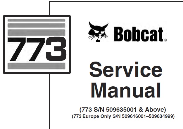 Bobcat 773 Loader