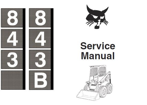 Bobcat 843, 843B Loader