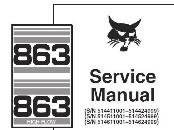 Bobcat 863, 863 High Flow Loader