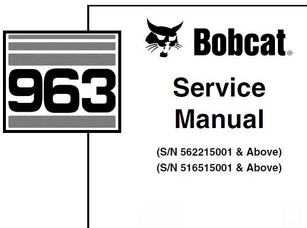 Bobcat 963 Loader