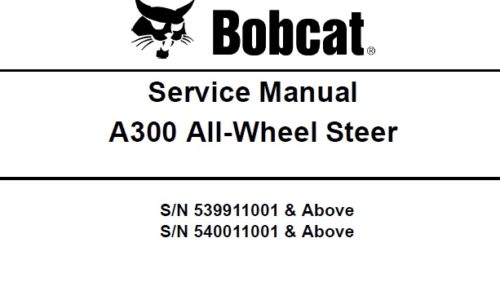 Bobcat A300 All-Wheel Steer Loader