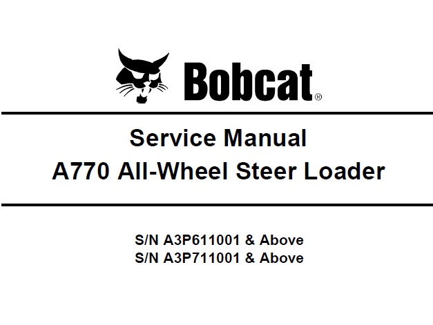 Bobcat A770 All-Wheel Steer Loader