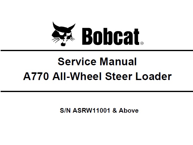 Bobcat A770 All-Wheel Steer Loader