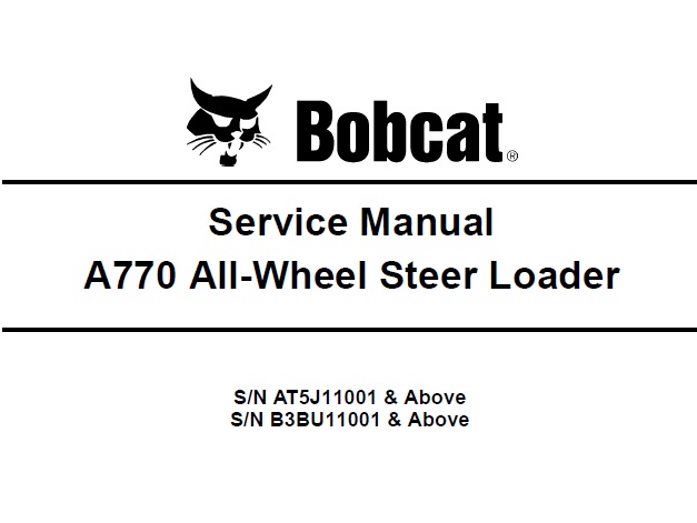 Bobcat A770 All-Wheel Steer Loader