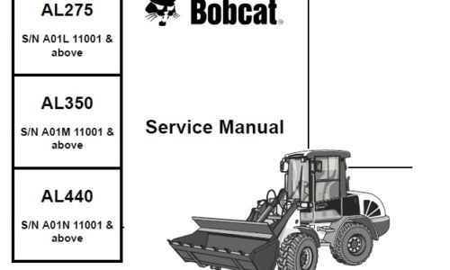 Bobcat AL275, AL350, AL440 Articulated Loader