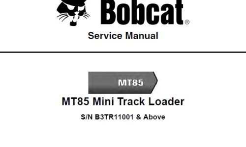 Bobcat MT85 Mini Track Loader