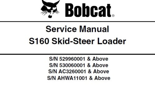 Bobcat S160 Skid-Steer Loader