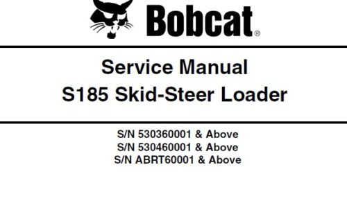 Bobcat S185 Skid-Steer Loader