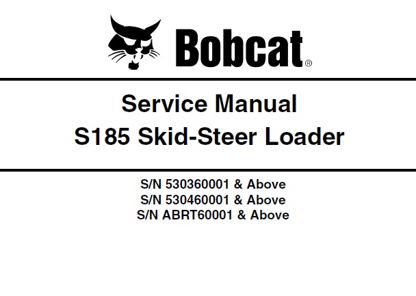 Bobcat S185 Skid-Steer Loader