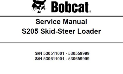 Bobcat S205 Skid-Steer Loader