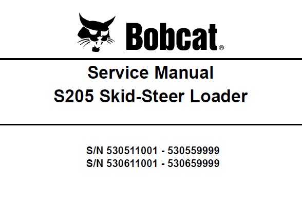 Bobcat S205 Skid-Steer Loader