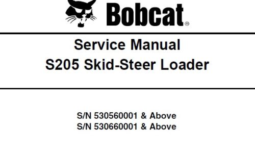 Bobcat S205 Skid-Steer Loader