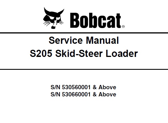 Bobcat S205 Skid-Steer Loader