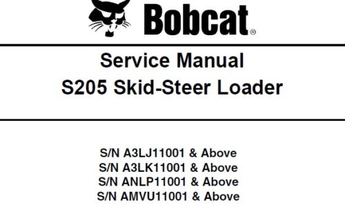 Bobcat S205 Skid-Steer Loader