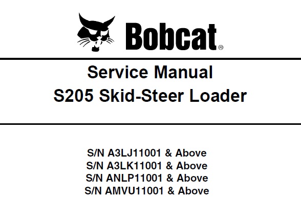 Bobcat S205 Skid-Steer Loader