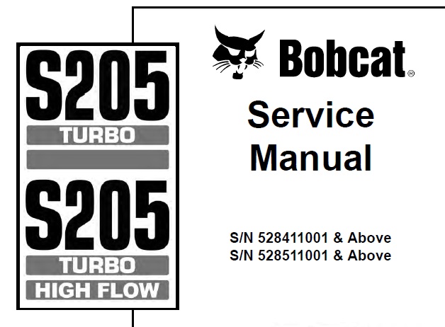 Bobcat S205 Turbo, S205 Turbo High Flow Skid-Steer Loader