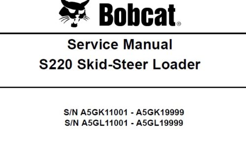 Bobcat S220 Skid-Steer Loader