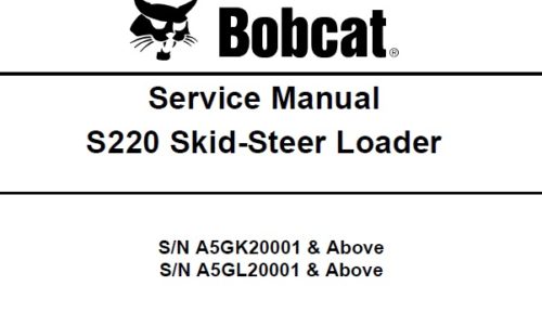 Bobcat S220 Skid-Steer Loader