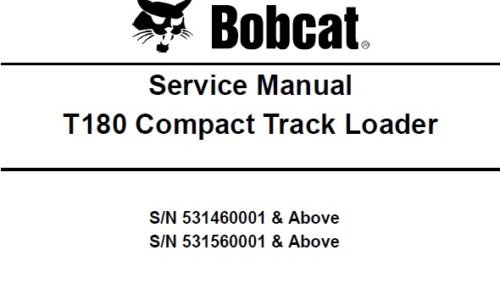 Bobcat T180 Compact Track Loader