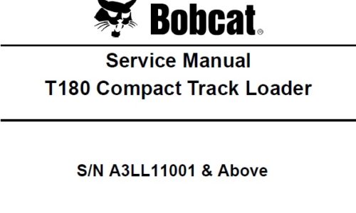 Bobcat T180 Compact Track Loader