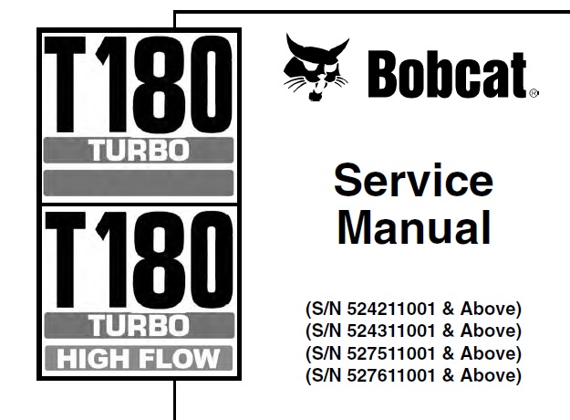 Bobcat T180 Turbo, T180 Turbo High Flow Compact Track Loader