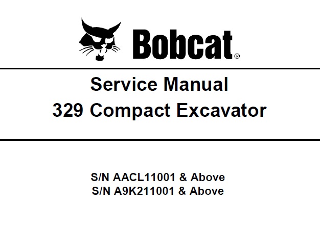 Bobcat 329 Compact Excavator