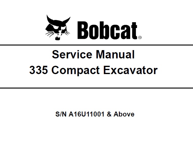 Bobcat 335 Compact Excavator