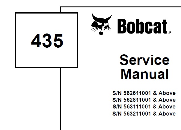 Bobcat 435 Excavator